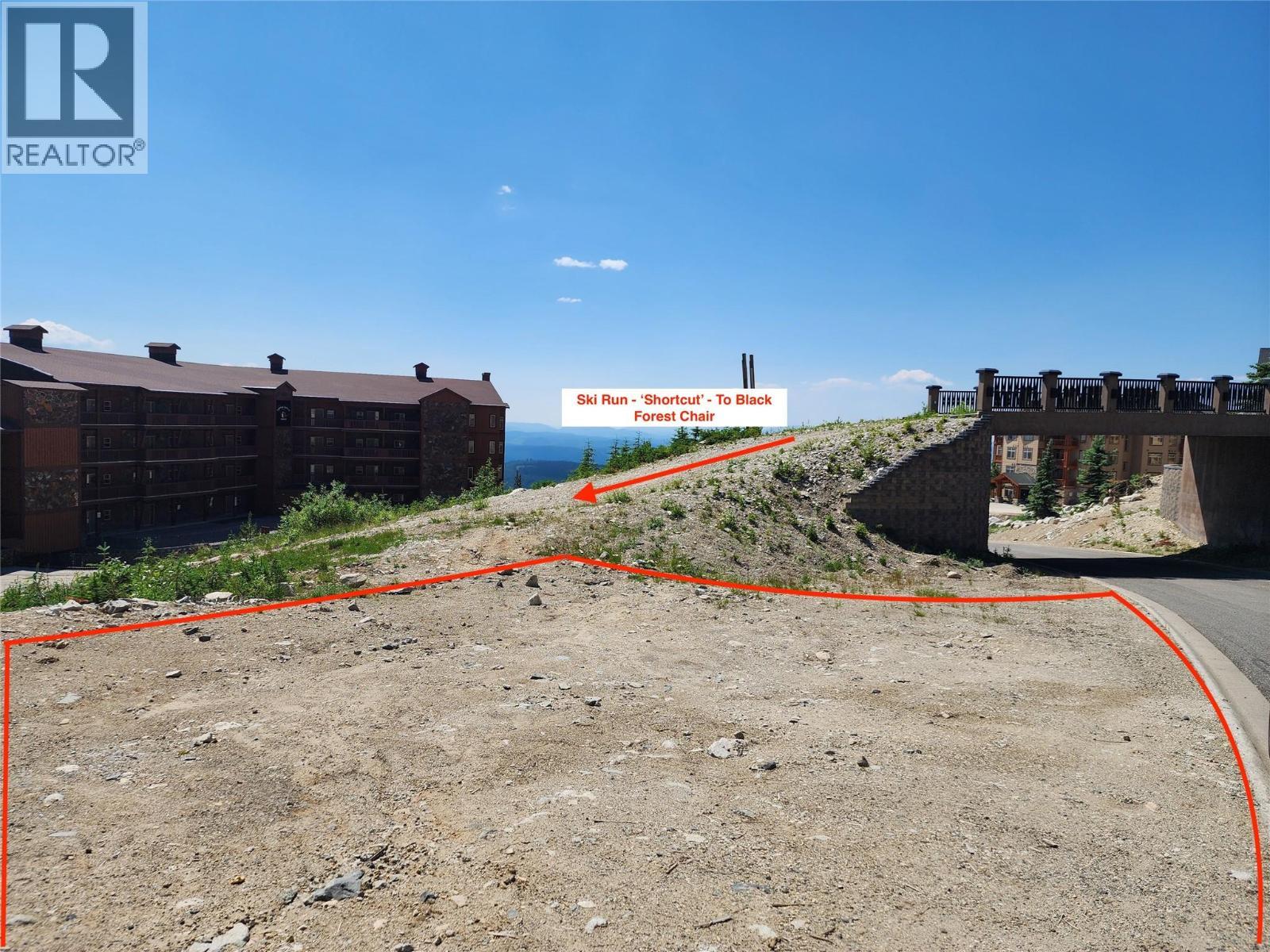 First lot on right when you come under the bridge - 330 Feathertop Way Lot# 6, Big White, BC