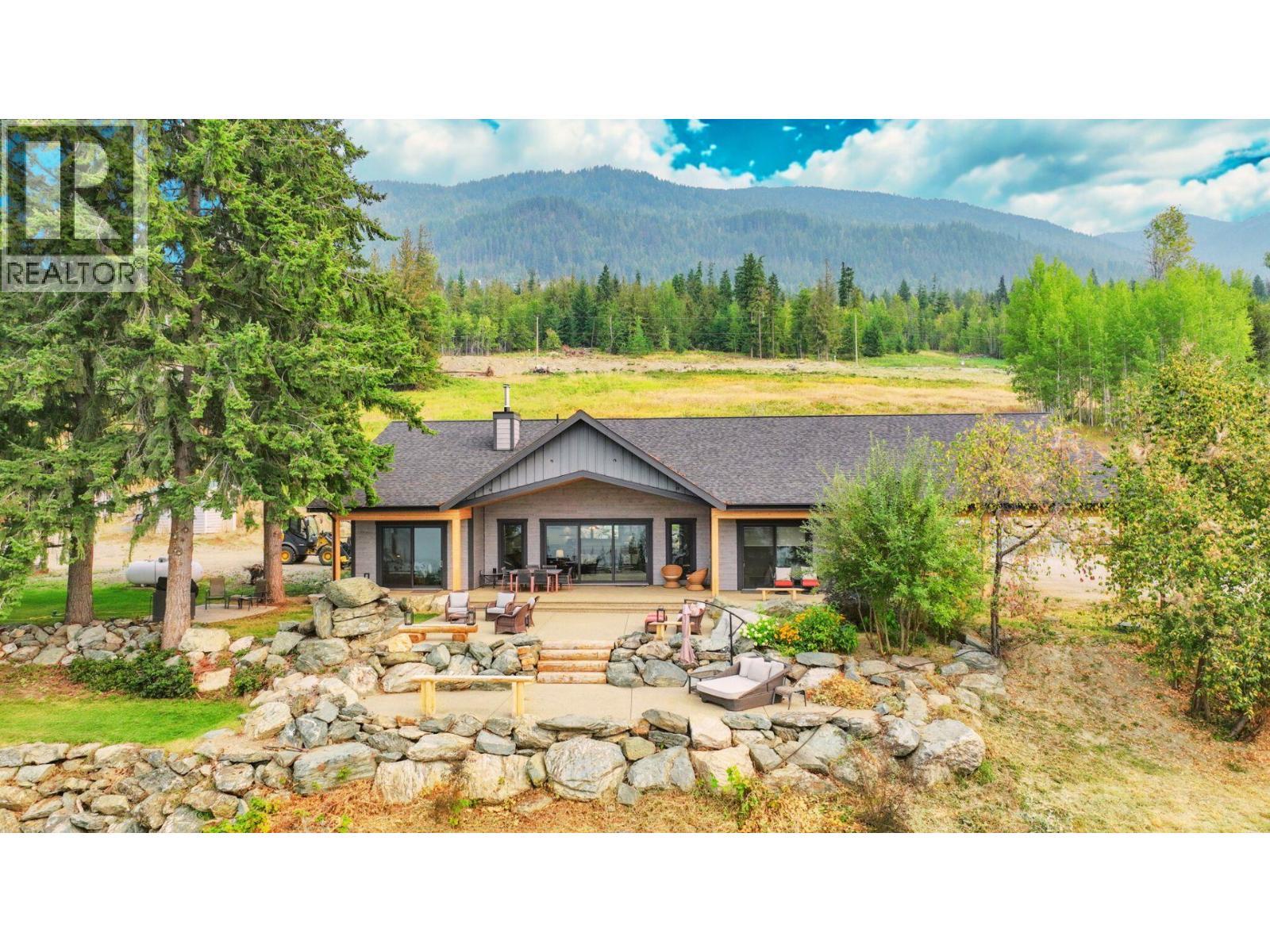 7500 Lonneke Trail, Anglemont, BC - Outdoor With View