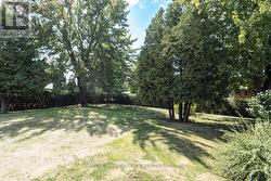 A view of the expansive back yard. -