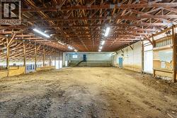 Inside Barn -