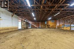 Inside Barn -
