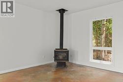 Wood Stove/Living Room -