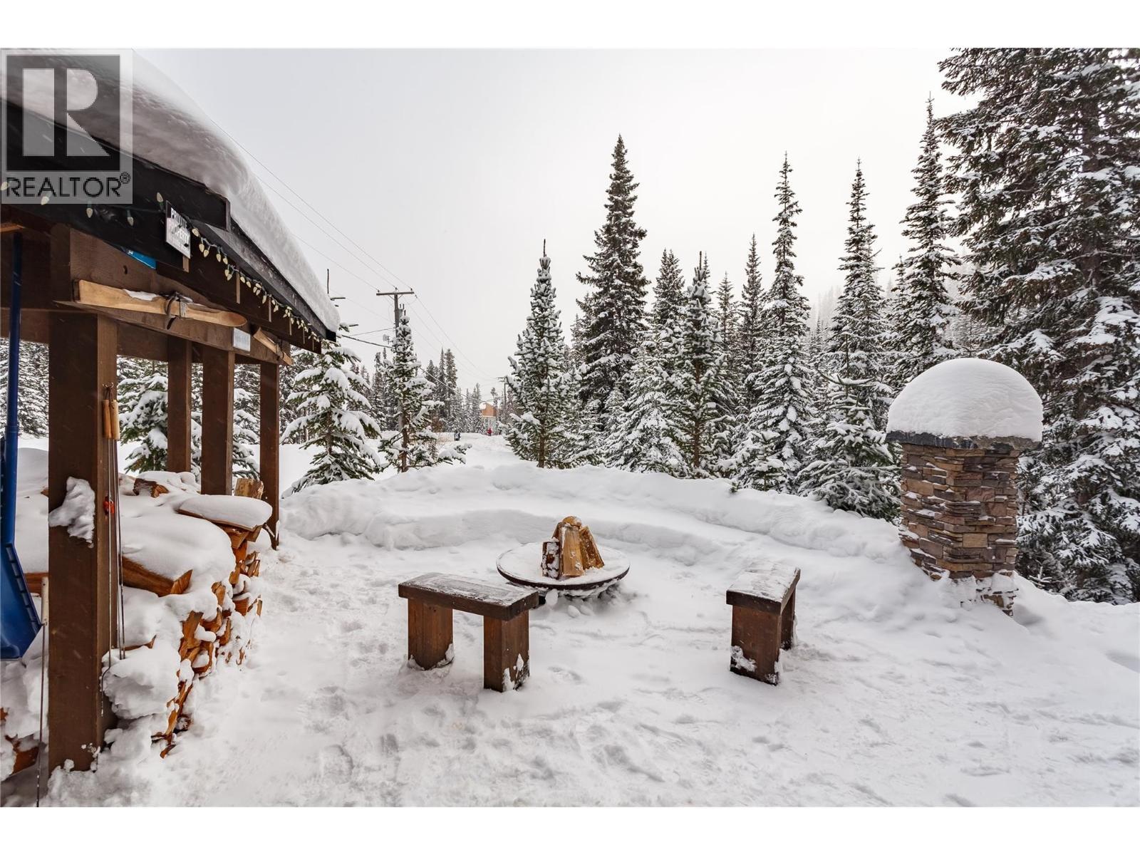 Communal Fire Pit both units in Duplex - 1211 Apex Mountain Road Unit# 1, Penticton, BC - Outdoor