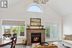 Gas fireplace -