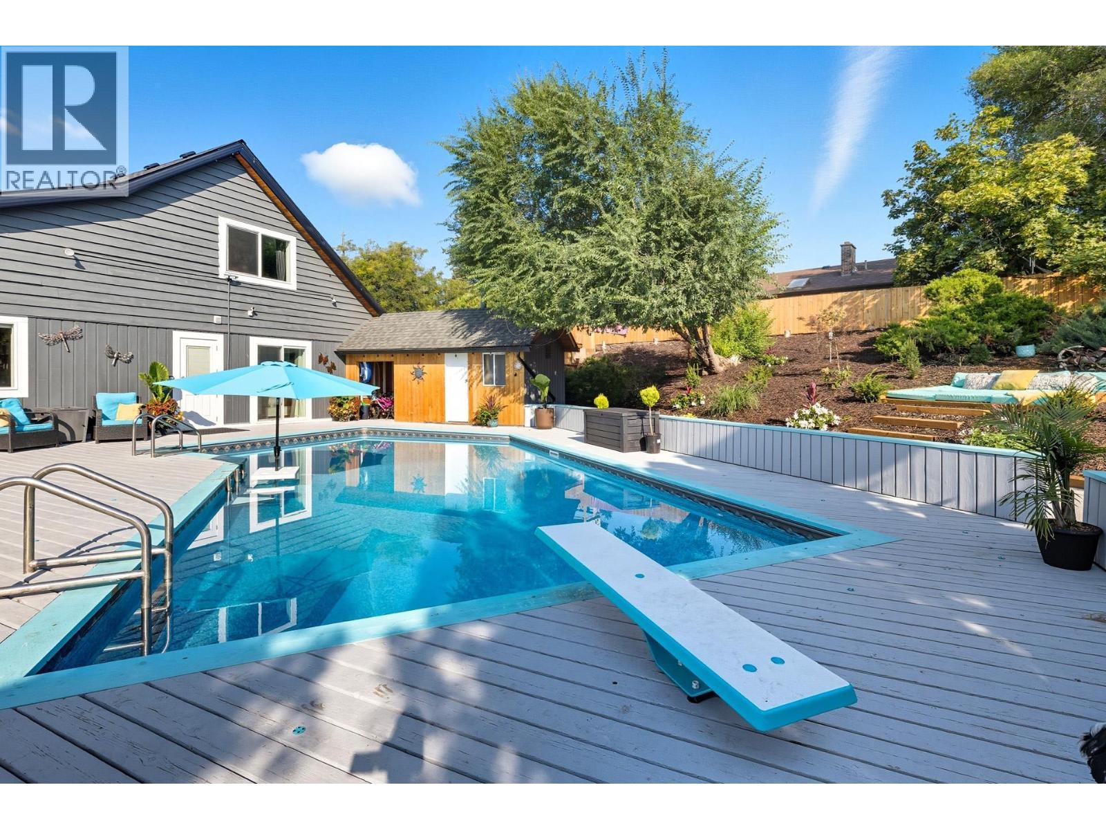 3341 Broadview Road, West Kelowna, BC - Outdoor With In Ground Pool With Deck Patio Veranda