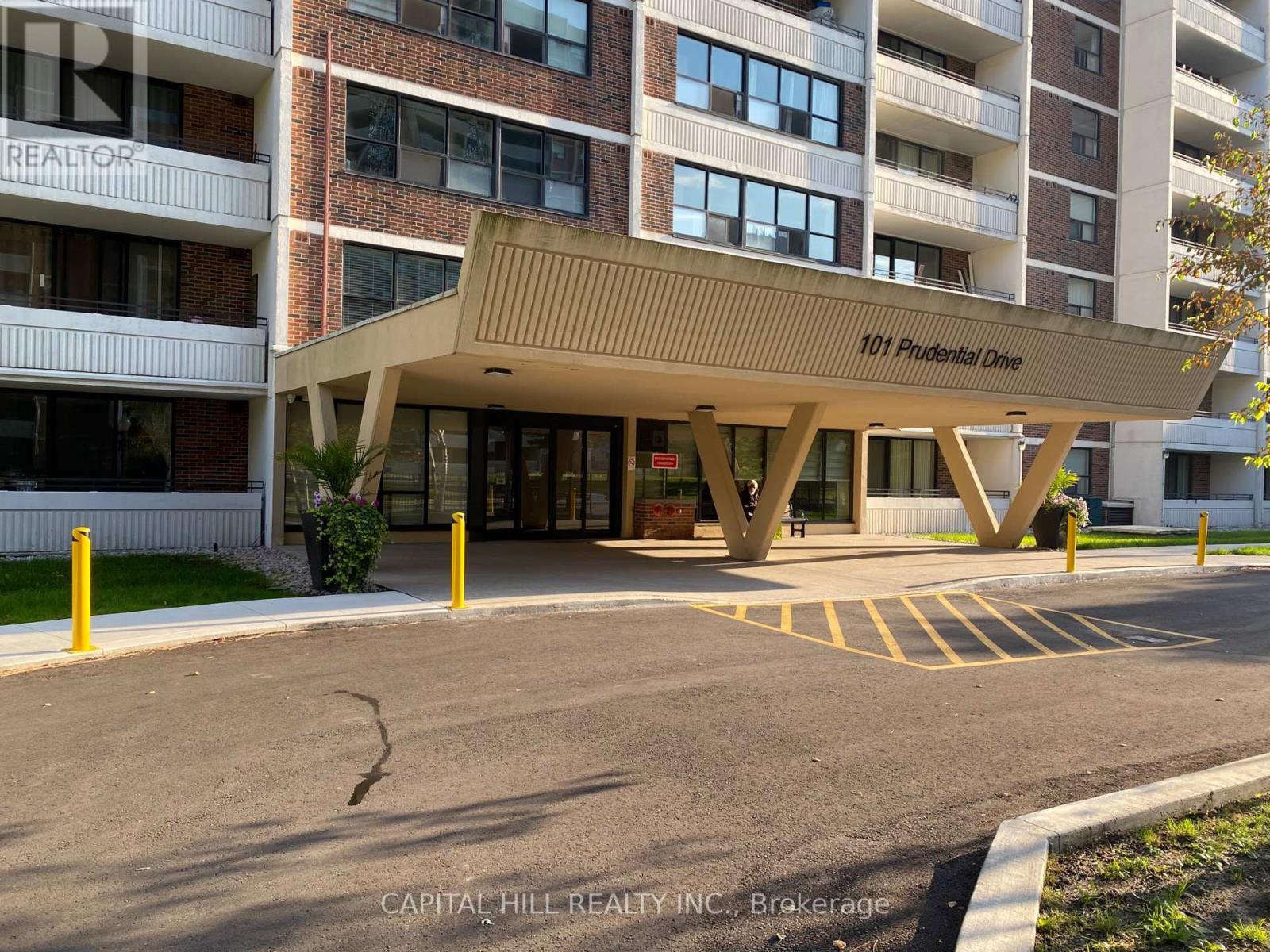 810 - 101 Prudential Drive, Toronto, ON - Outdoor With Balcony