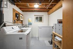Lower level laundry & storage -
