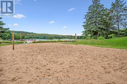 Beach Volleyball Court on Sunset Bay -