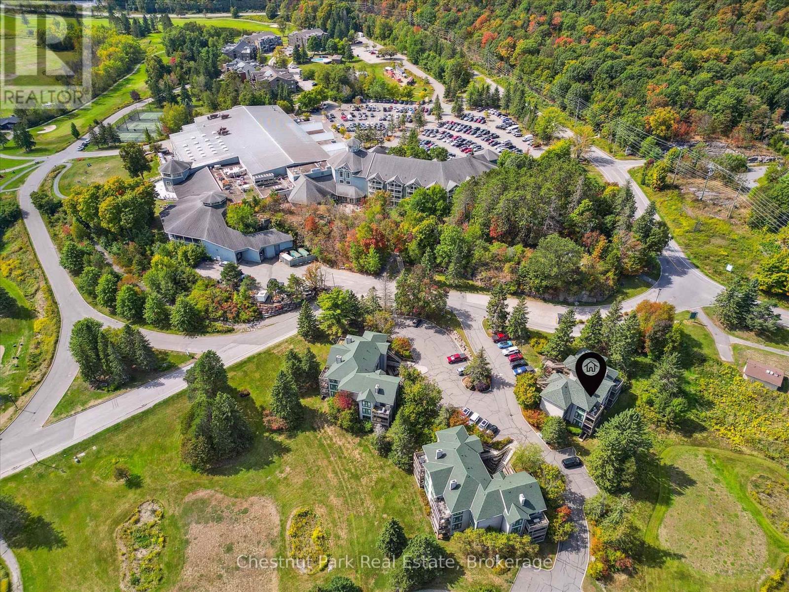 Location of condo adjacent to the resort - 31-303 - 1235 Deerhurst Drive, Huntsville (Chaffey), ON - Outdoor With View