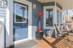 Front porch of Unit 10 -