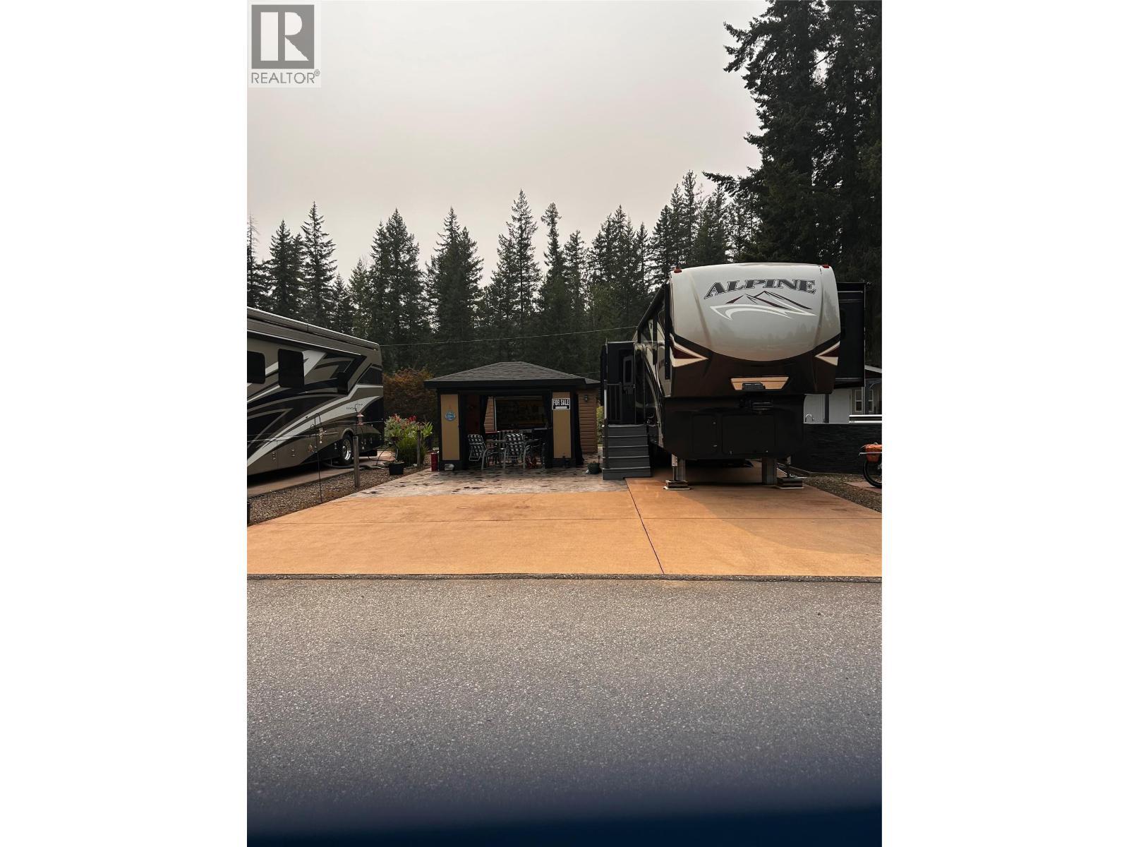Concrete Pad - 3303 Mabel Lake Road Unit# 2, Enderby, BC
