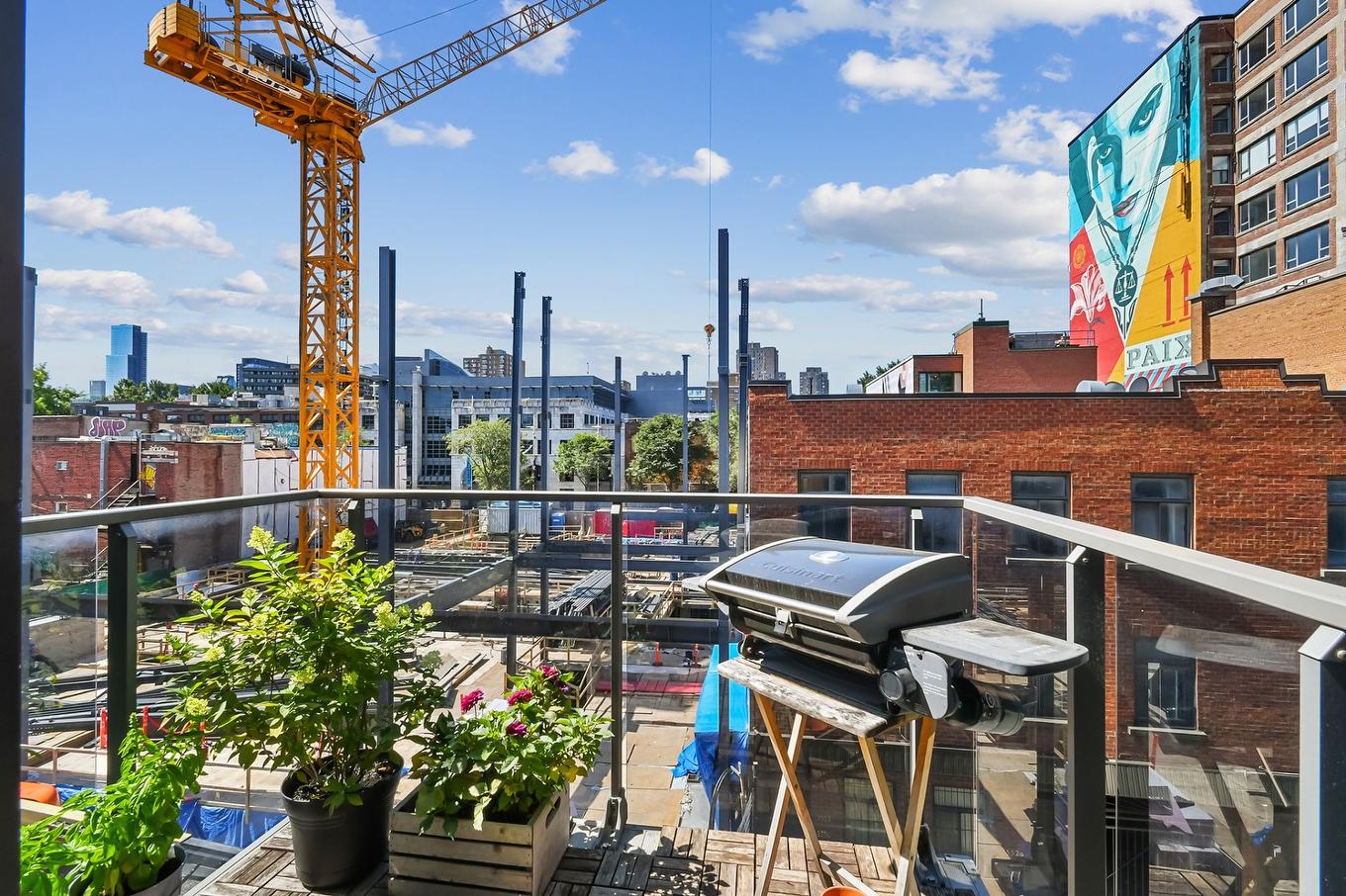 Balcony - 302-3551 Rue St-Dominique, Montréal (Le Plateau-Mont-Royal), QC - Outdoor