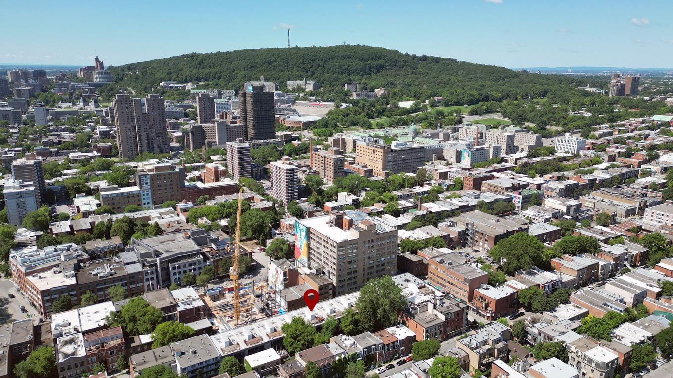 Aerial photo - 302-3551 Rue St-Dominique, Montréal (Le Plateau-Mont-Royal), QC - Outdoor With View