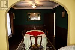 Living room to dining room -