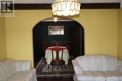 Living room to dining room -