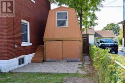 Large shed for storage or small vehicle -