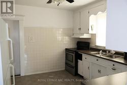Kitchen view from hallway -