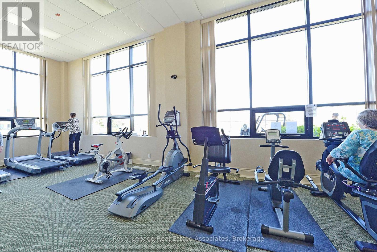 202 - 60 Via Rosedale Way, Brampton, ON - Indoor Photo Showing Gym Room