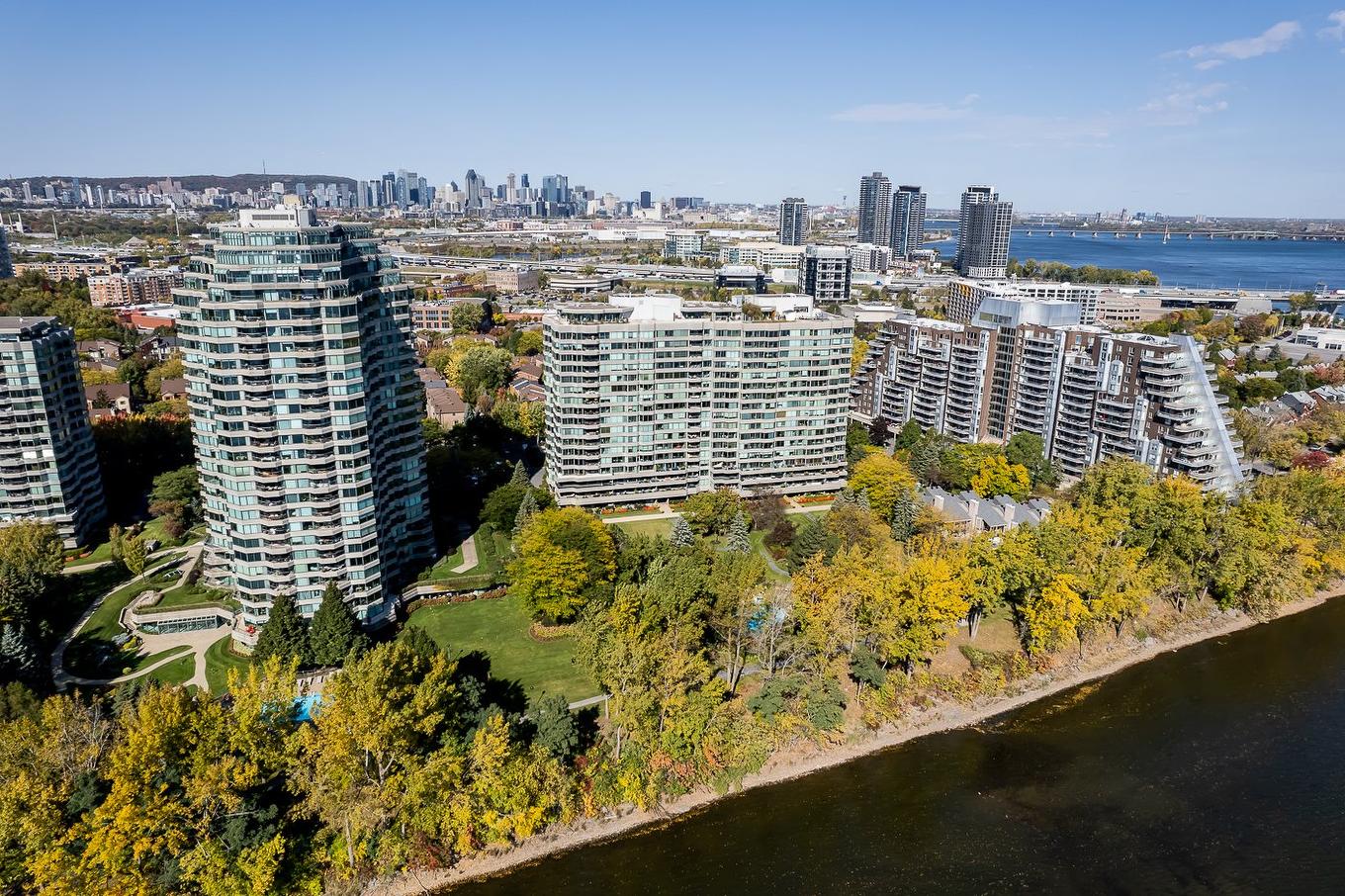 Aerial photo - 1101-50 Rue Berlioz, Montréal (Verdun/Île-Des-Soeurs), QC - Outdoor With Body Of Water With View