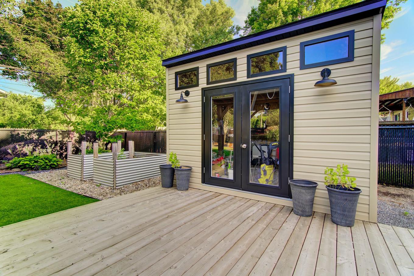 Shed - 48 Rue Pierre-Ricard, Notre-Dame-De-L'Île-Perrot, QC - Outdoor With Deck Patio Veranda With Exterior