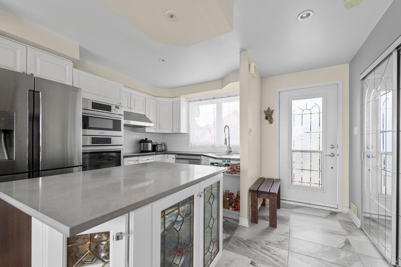 Kitchen - 7212 Boul. Lévesque E., Laval (Duvernay), QC - Indoor Photo Showing Kitchen With Upgraded Kitchen