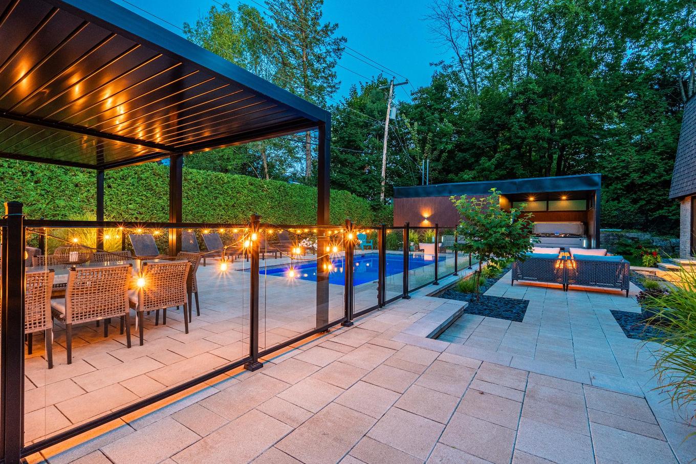 Patio - 480 Rue Montmagny, Sherbrooke (Les Nations), QC - Outdoor With In Ground Pool With Deck Patio Veranda