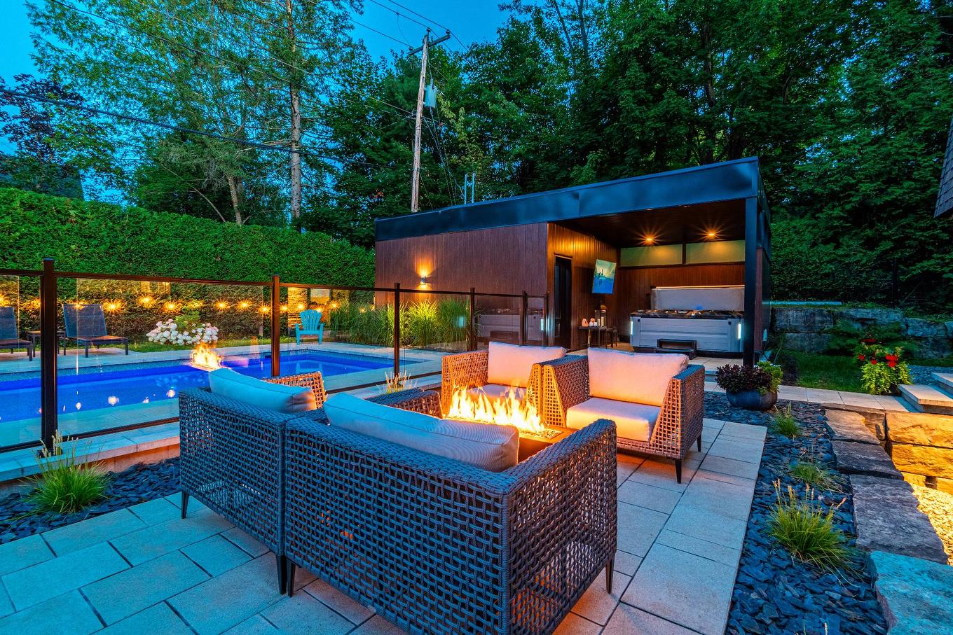 Patio - 480 Rue Montmagny, Sherbrooke (Les Nations), QC - Outdoor With In Ground Pool With Deck Patio Veranda