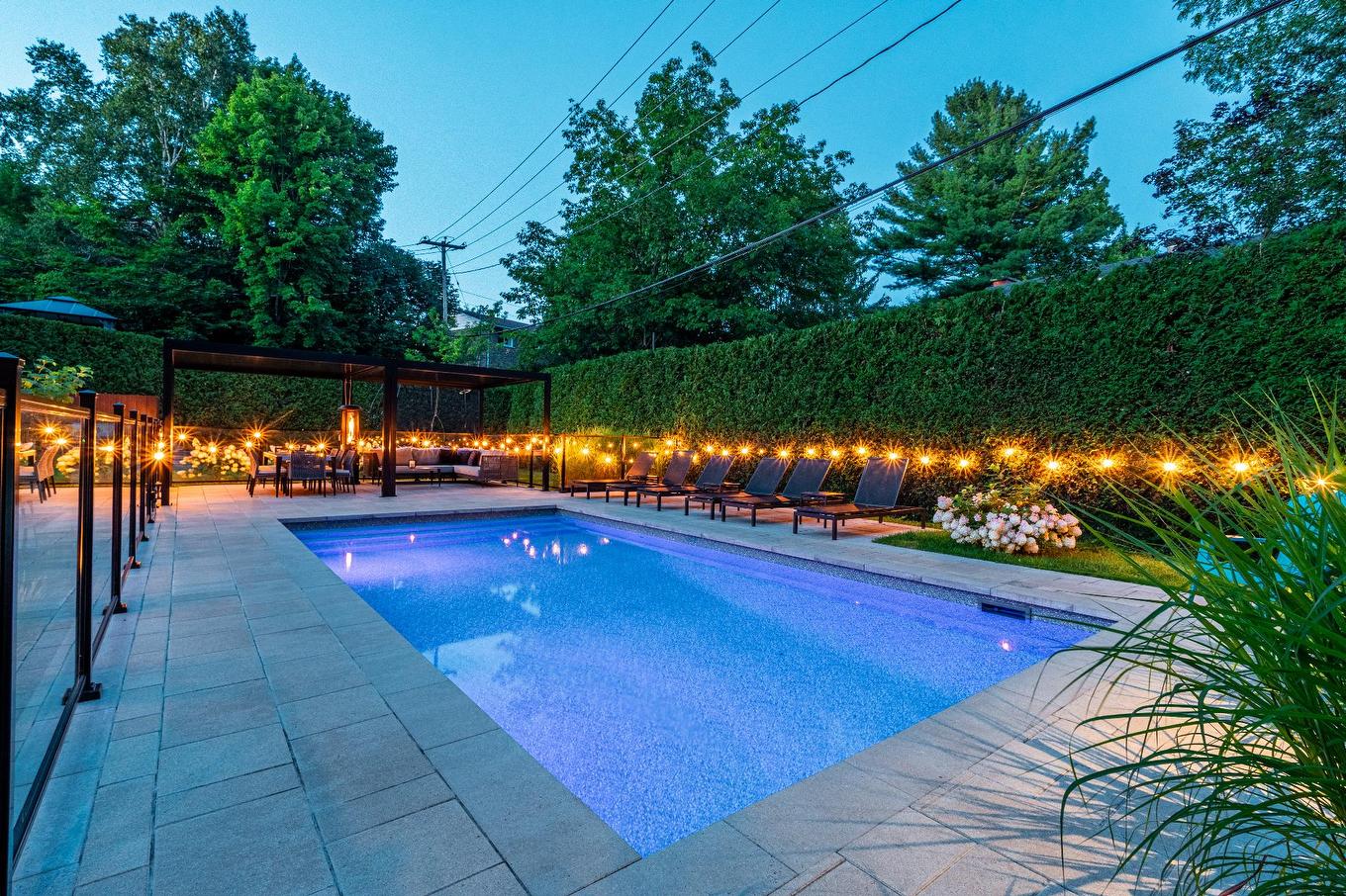 Pool - 480 Rue Montmagny, Sherbrooke (Les Nations), QC - Outdoor With In Ground Pool With Deck Patio Veranda With Backyard