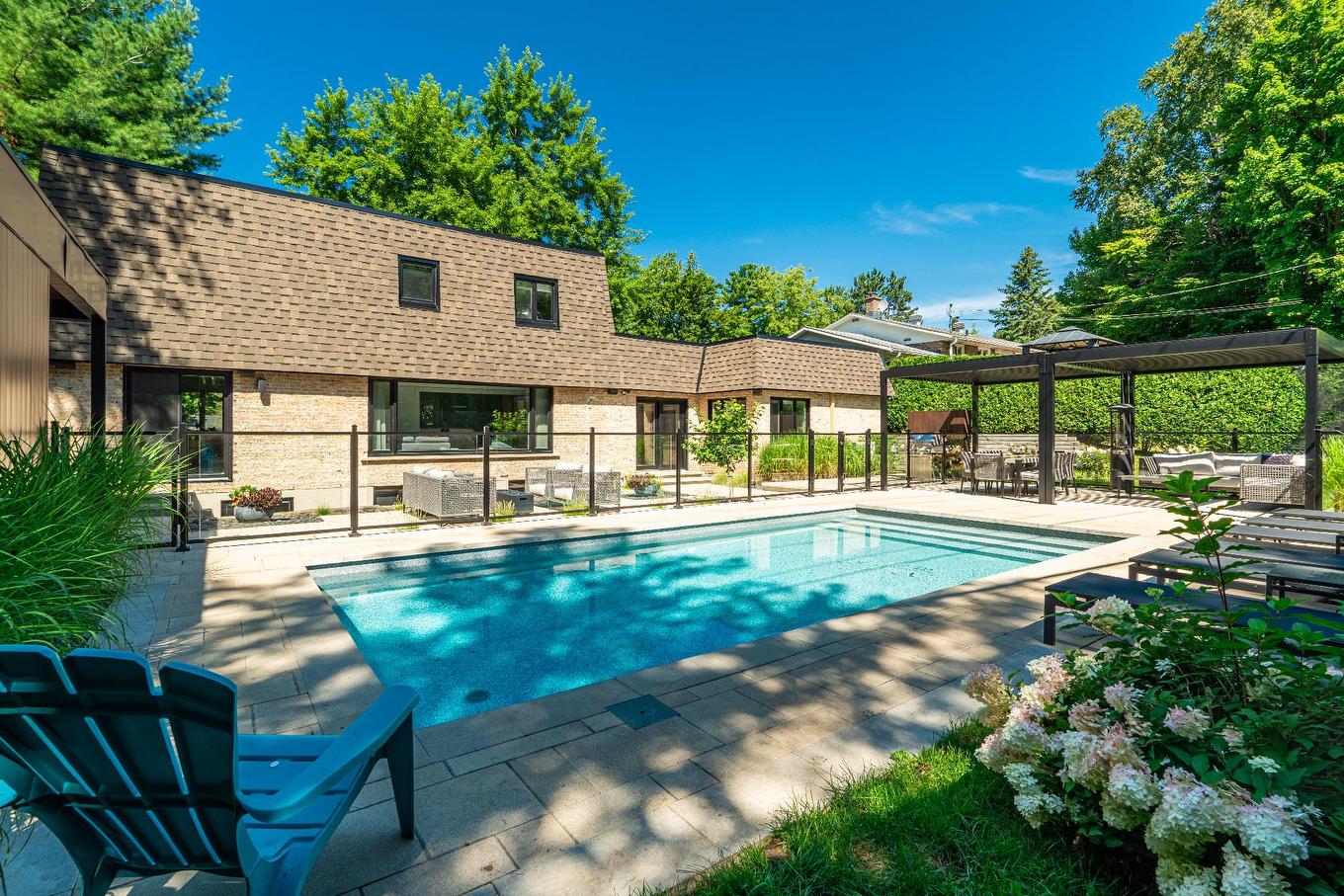 Pool - 480 Rue Montmagny, Sherbrooke (Les Nations), QC - Outdoor With In Ground Pool With Deck Patio Veranda