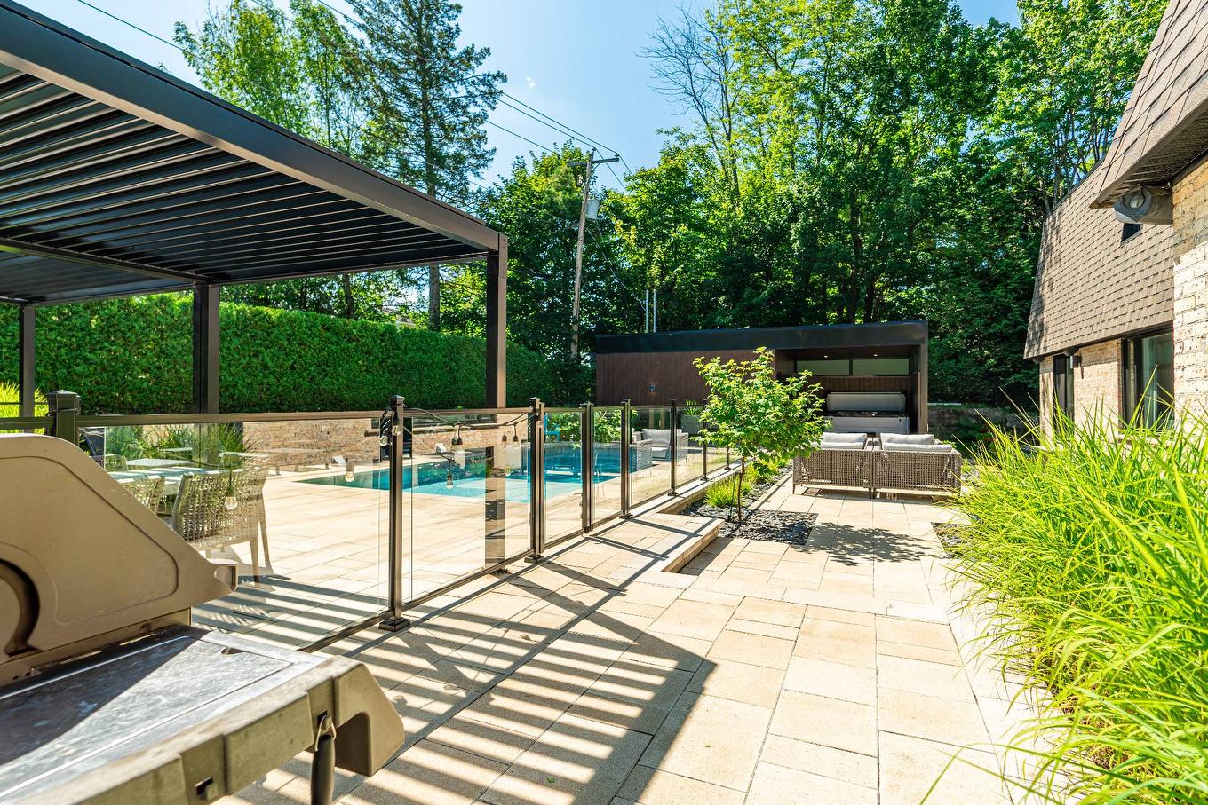 Patio - 480 Rue Montmagny, Sherbrooke (Les Nations), QC - Outdoor With In Ground Pool