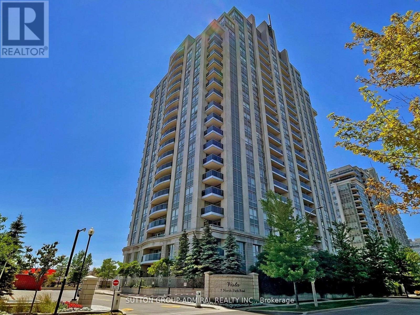 1012 - 7 North Park Road, Vaughan, ON - Outdoor With Balcony With Facade