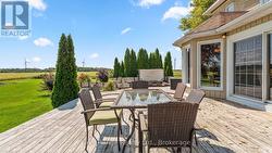 Expansive back deck, w/stunning country side views -