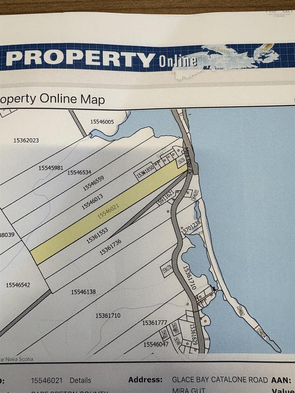 0 Mira Bay Drive, Mira Gut, NS