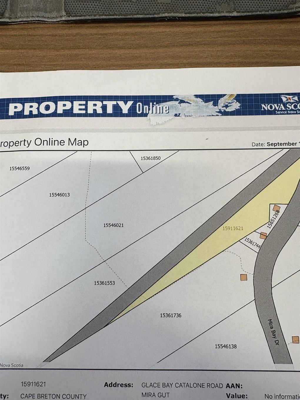 0 Mira Bay Drive, Mira Gut, NS