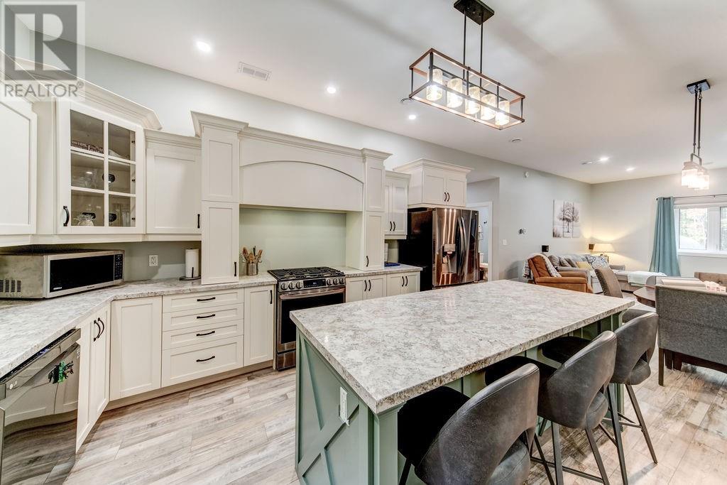 264 Lakeview Drive, Alban, ON - Indoor Photo Showing Kitchen With Upgraded Kitchen