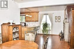 dining room to kitchen -