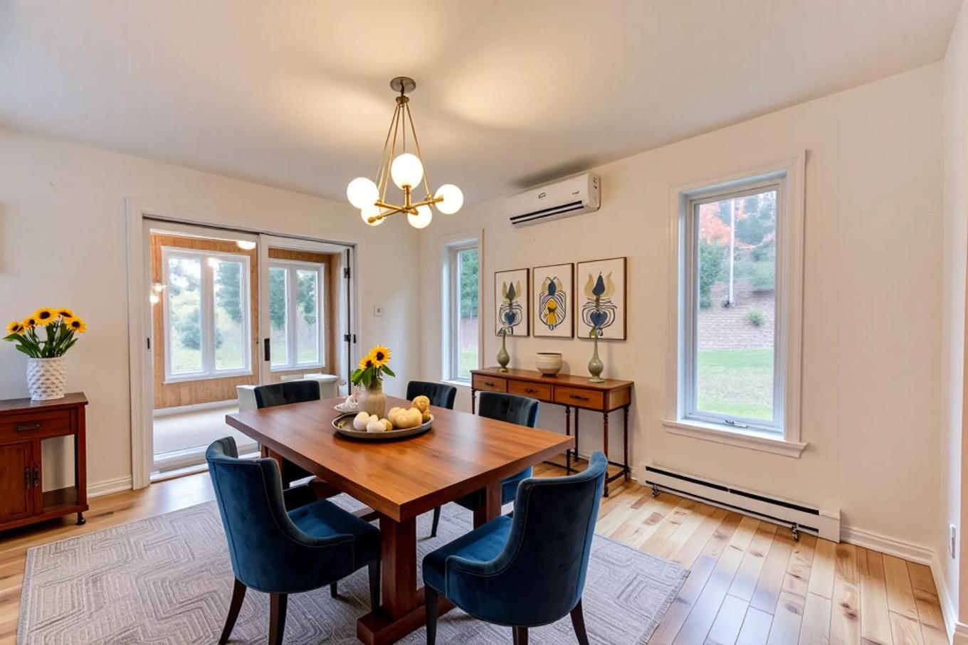 Salle à manger - 600 Ch. Olivier, Saint-Côme, QC - Indoor Photo Showing Dining Room