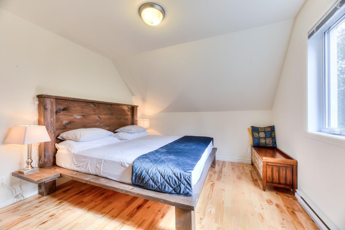 Chambre à coucher principale - 600 Ch. Olivier, Saint-Côme, QC - Indoor Photo Showing Bedroom