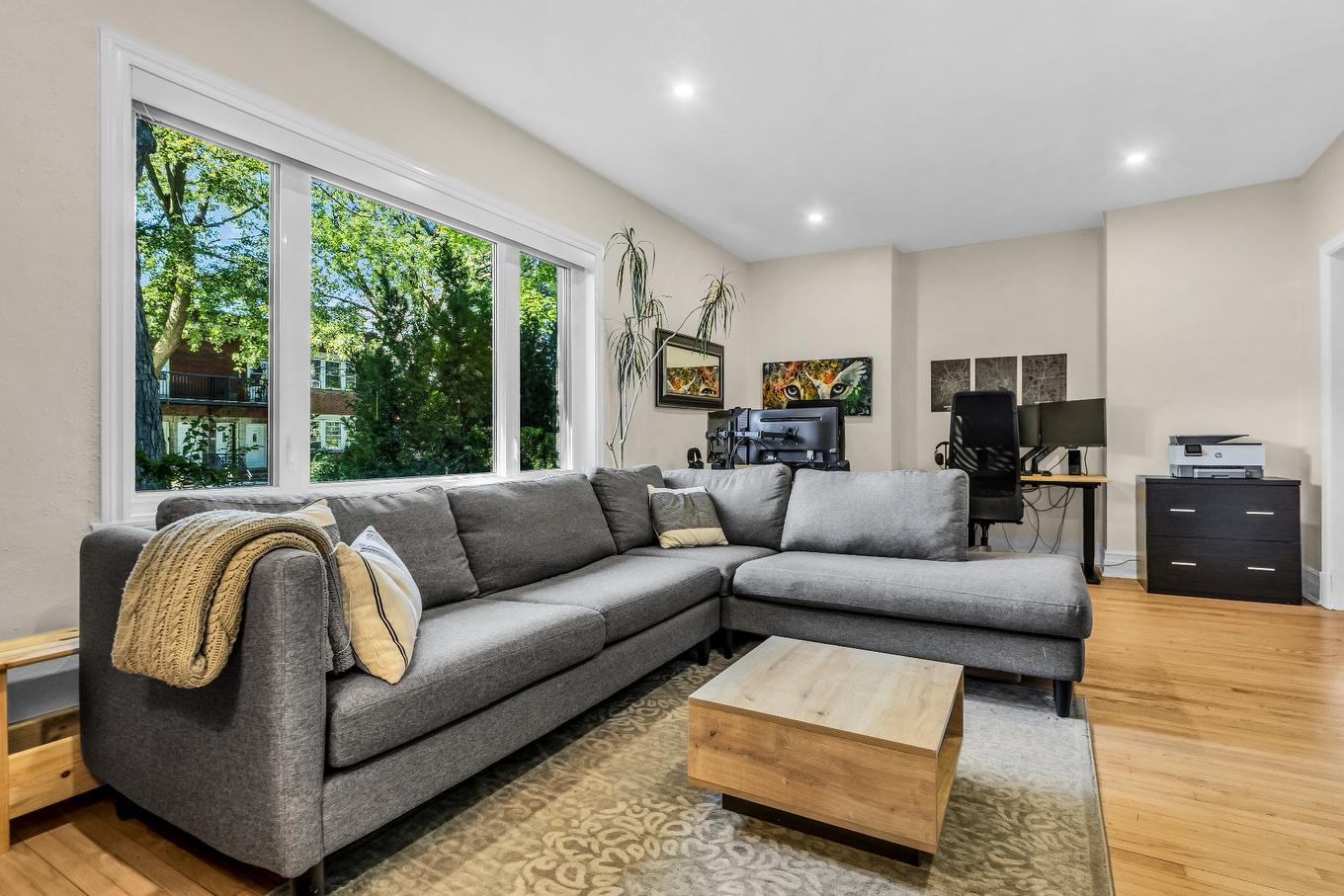 Salon - 4619 Av. De Kensington, Montréal (Côte-Des-Neiges/Notre-Dame-De-Grâce), QC - Indoor Photo Showing Living Room