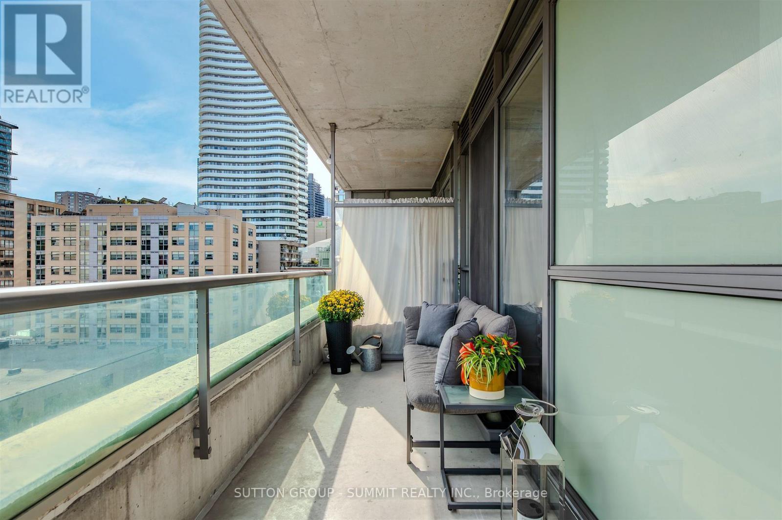 801 - 281 Mutual Street, Toronto, ON - Outdoor With Balcony