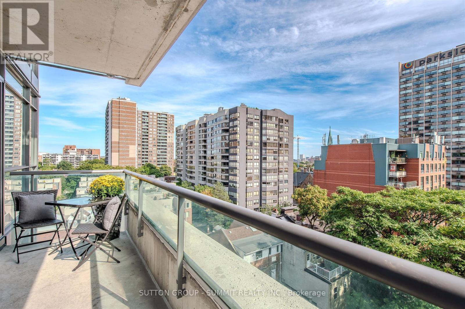 801 - 281 Mutual Street, Toronto, ON - Outdoor With Balcony