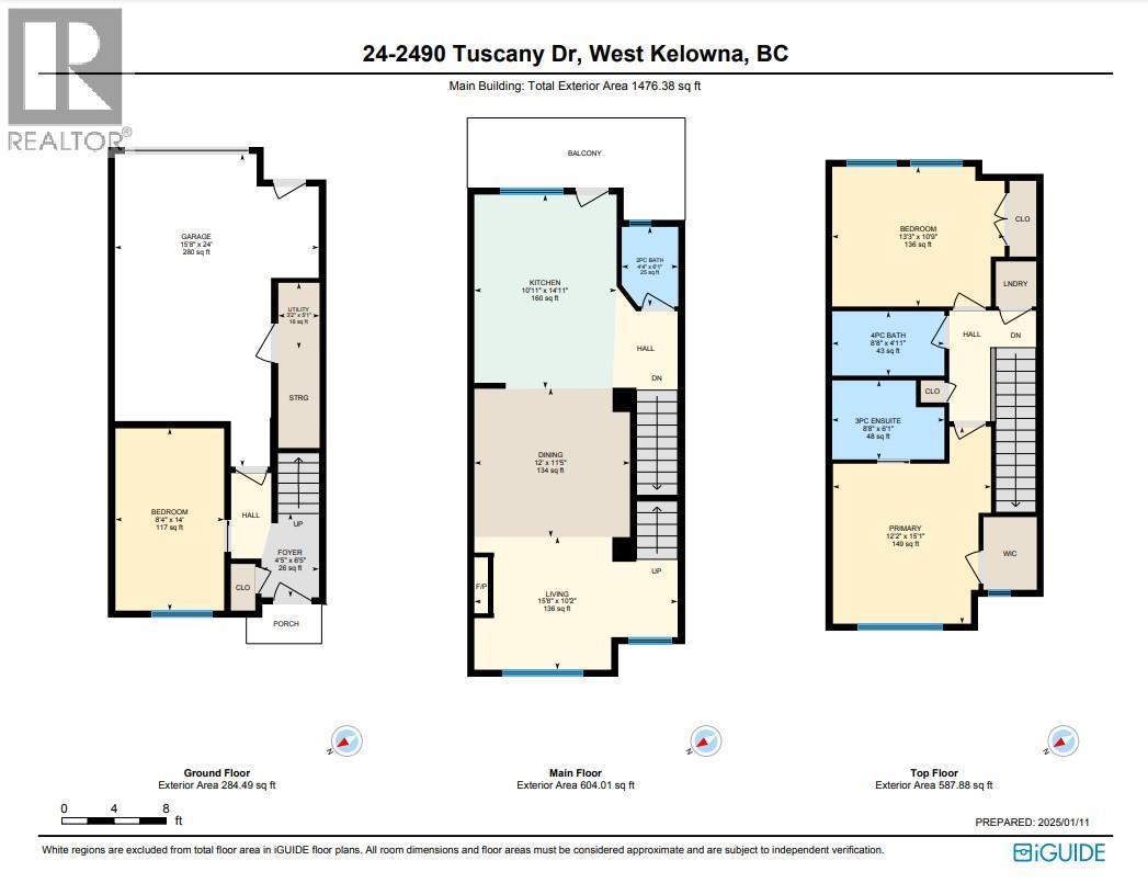 Floorplan - 2490 Tuscany Drive Unit# 24, West Kelowna, BC - Other