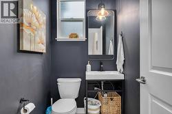 Main floor powder room -