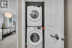Laundry room is located upstairs -