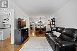 Open concept living room/dining room -