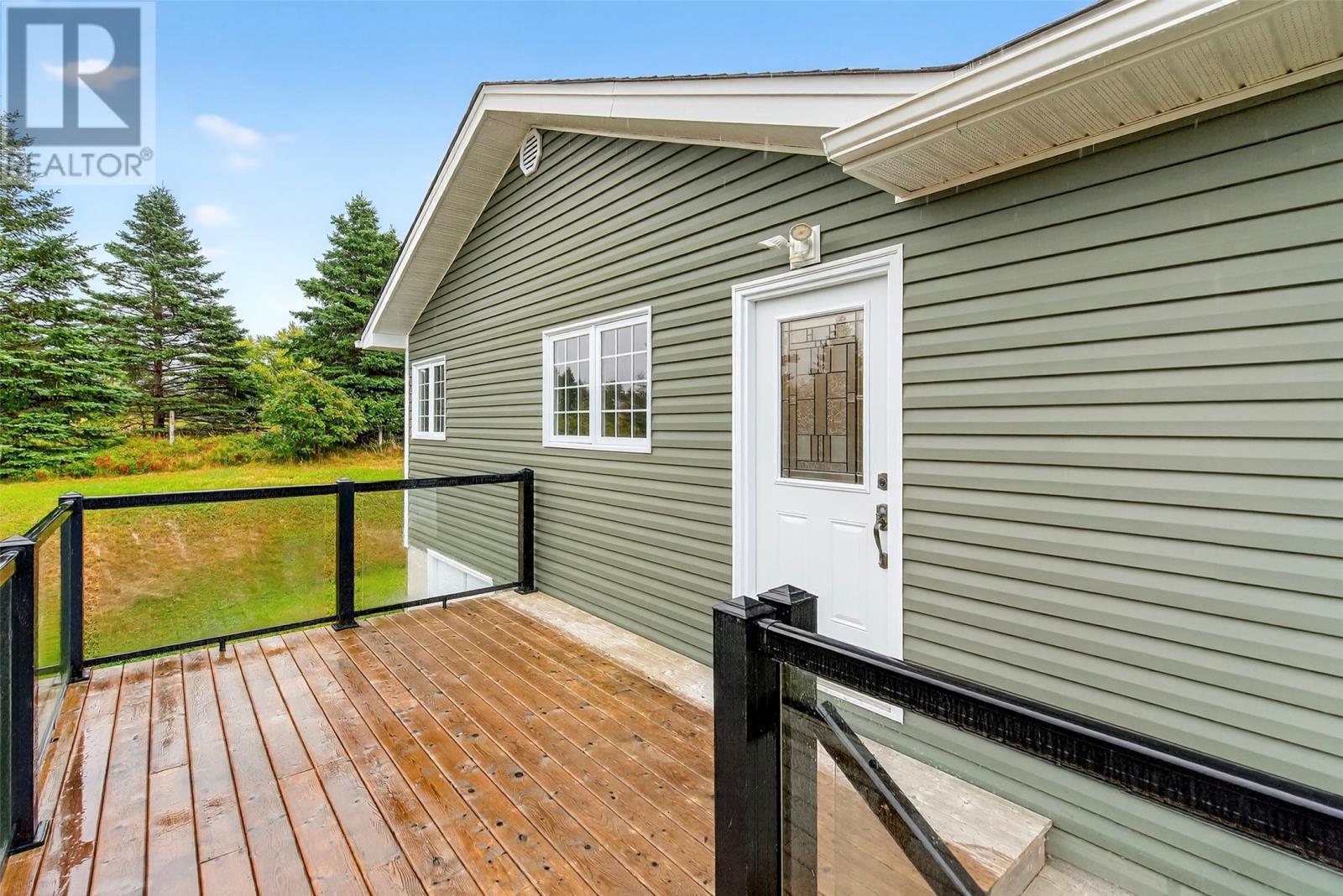 551 Main Road, Whitbourne, NL - Outdoor With Deck Patio Veranda With Exterior