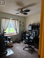 bedroom being used as office -