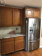 ample cupboards -