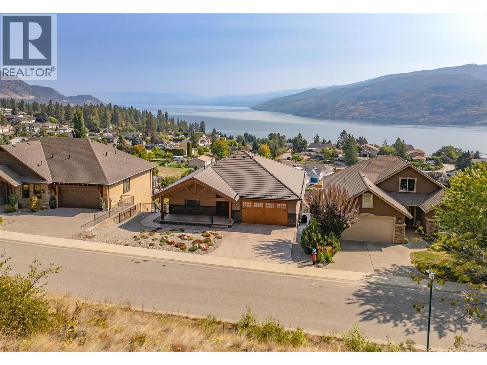 6172 Seymoure Avenue, Peachland, BC - Outdoor With Body Of Water With View