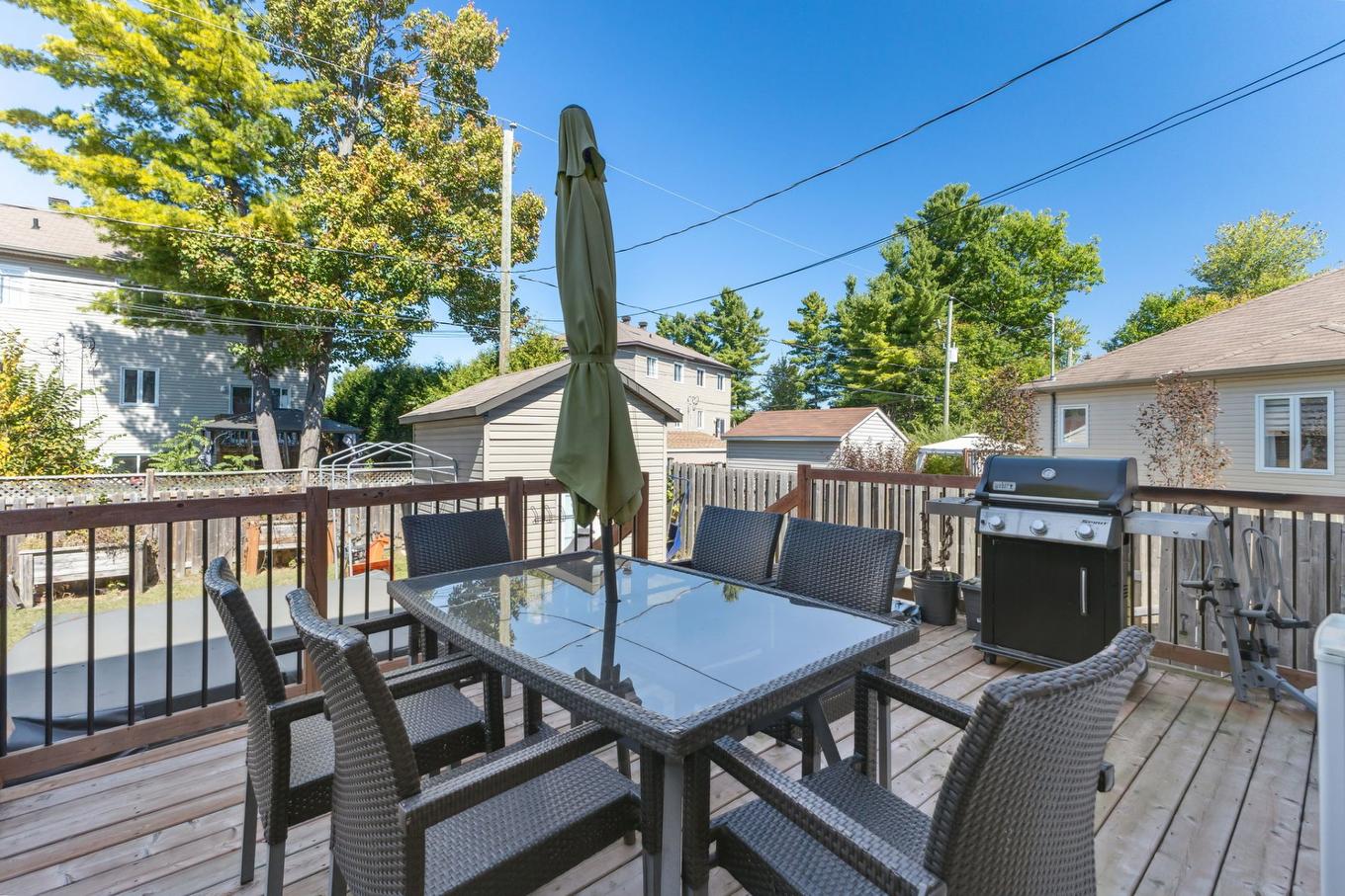 Balcon - 96 Rue Scullion, Gatineau (Buckingham), QC - Outdoor With Deck Patio Veranda With Exterior